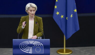 Gaza, Ukraine, Donald Trump… Pour son discours sur l’état de l’Union, Ursula von der Leyen promet des larmes et du sang