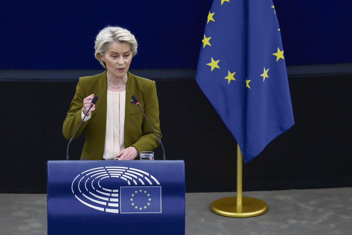 Gaza, Ukraine, Donald Trump… Pour son discours sur l’état de l’Union, Ursula von der Leyen promet des larmes et du sang