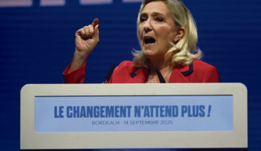 À Bordeaux, Marine Le Pen revendique une « alternance » toujours plus libérale et autoritaire