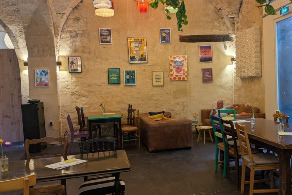 L'intérieur de l'établissement a été transformé pour l'ouverture du Pas de lune.