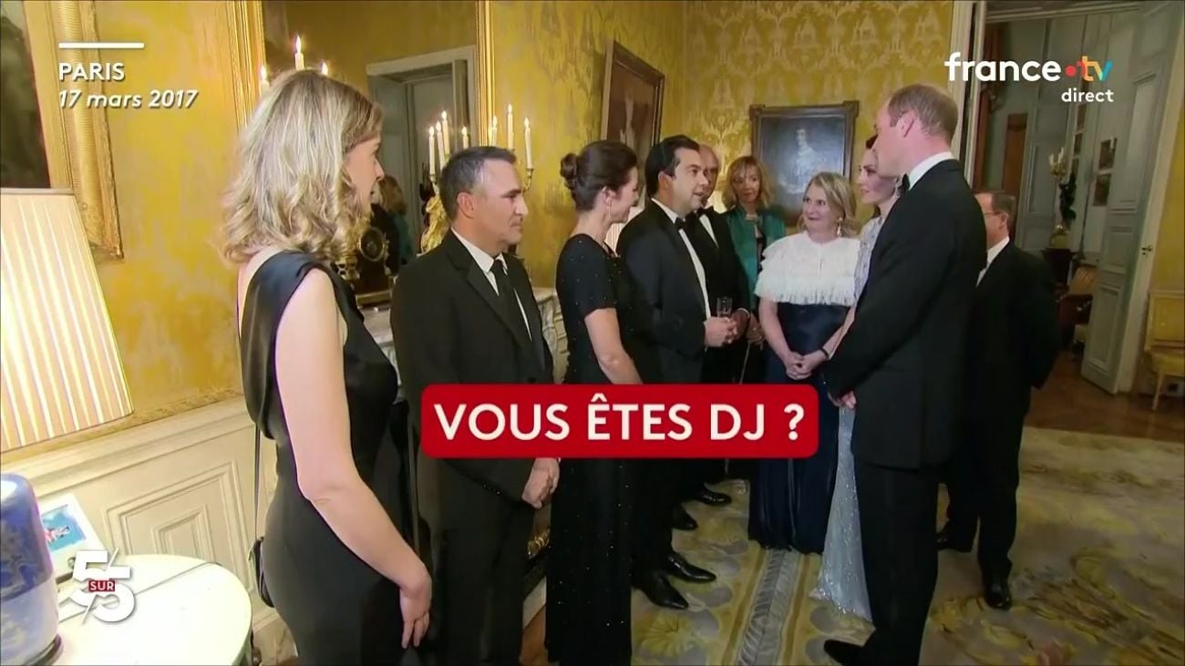 Patrick Cohen rencontre le prince William
