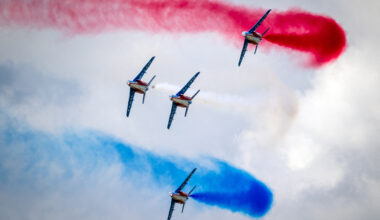 Saint-Étienne. Le vol de la Patrouille de France annulé, une nouvelle date annoncée : voici quand