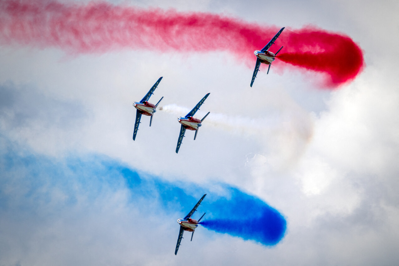 Saint-Étienne. Le vol de la Patrouille de France annulé, une nouvelle date annoncée : voici quand