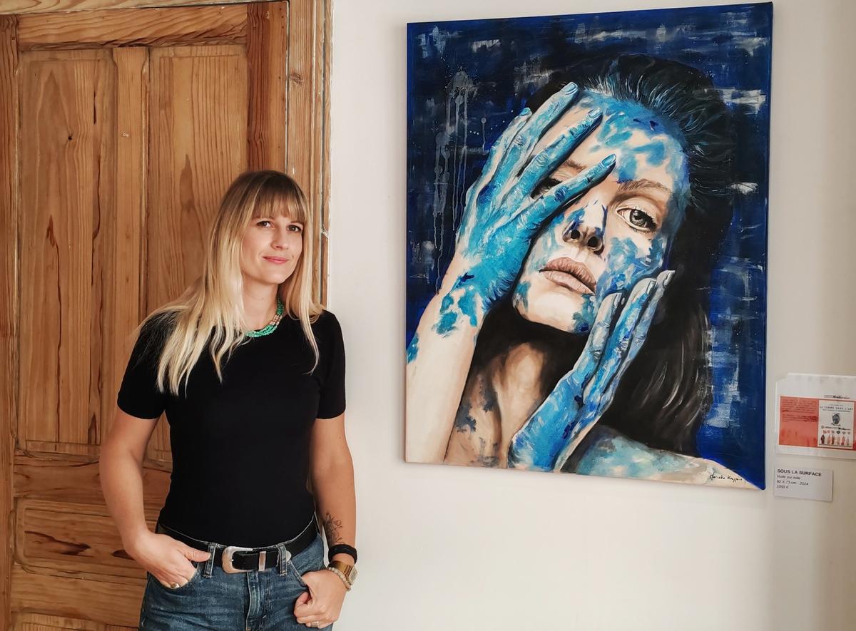 Pau : la peintre Marieka Kneppers ouvre sa galerie pop-up
