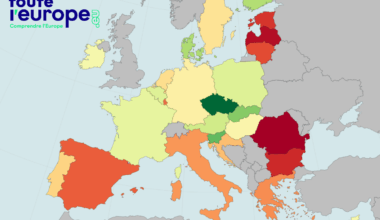 [Carte] La France compte moins de personnes pauvres que la moyenne européenne, mais plus de personnes modestes