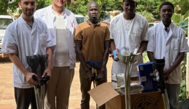 trois étudiants lyonnais en voyage humanitaire au Sénégal