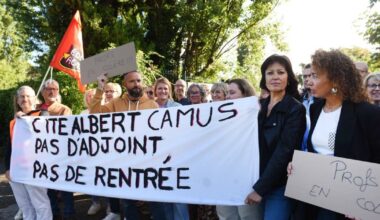 Loire. Jour de grève au lycée Albert-Camus à Firminy, la rentrée scolaire reportée