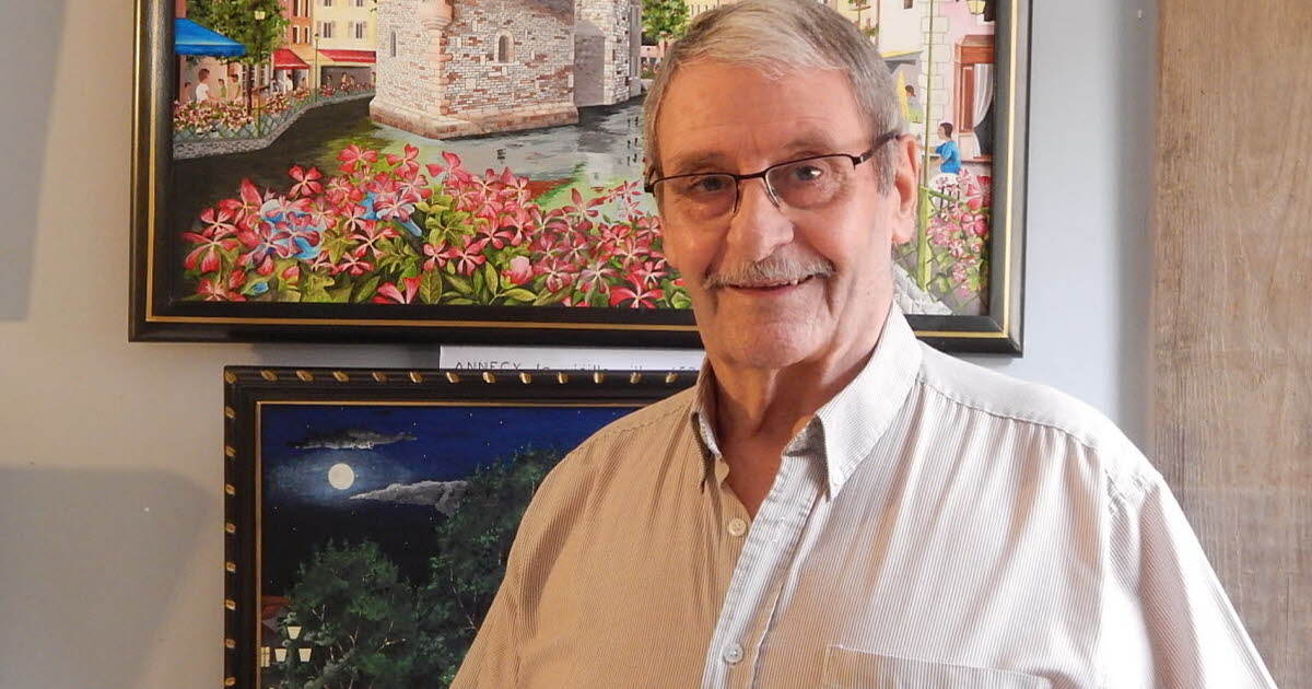 Dole. Cet artiste dolois peint sa ville d’adoption sous tous les angles