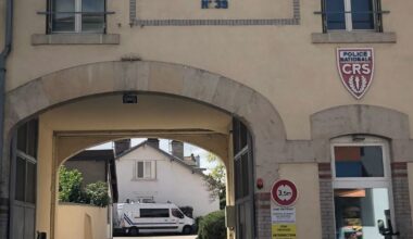 une première pour la caserne de la CRS 39, implantée près de Nancy