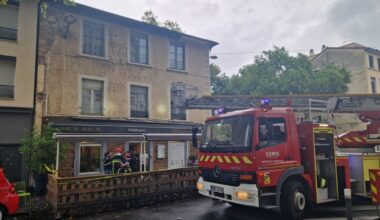 Lyon. Une partie d’un toit s’effondre et tombe sur la terrasse d’un restaurant