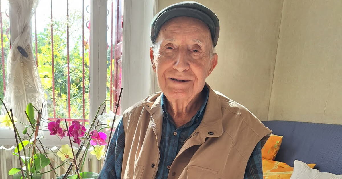 à 100 ans, il continue de bichonner son jardin