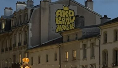 Nancy. Retour du tag géant près de la place Stanislas : un drone à l’action ?