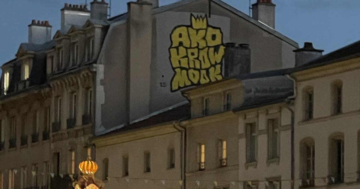 Nancy. Retour du tag géant près de la place Stanislas : un drone à l’action ?