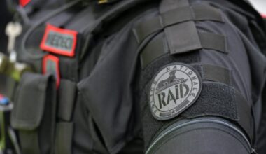 intervention des pompiers et du Raid
