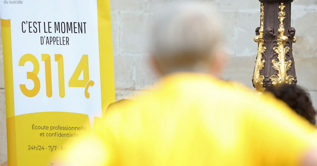 marche jaune pour briser le silence