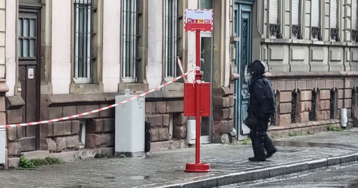 Strasbourg. Valise suspecte près d'un boitier électrique : les démineurs interviennent