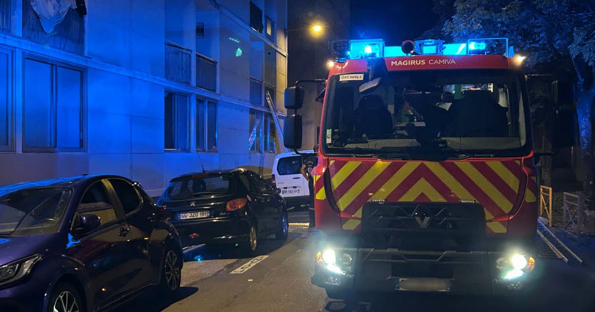 Grenoble. Un incendie dans un appartement du quartier de l’Aigle