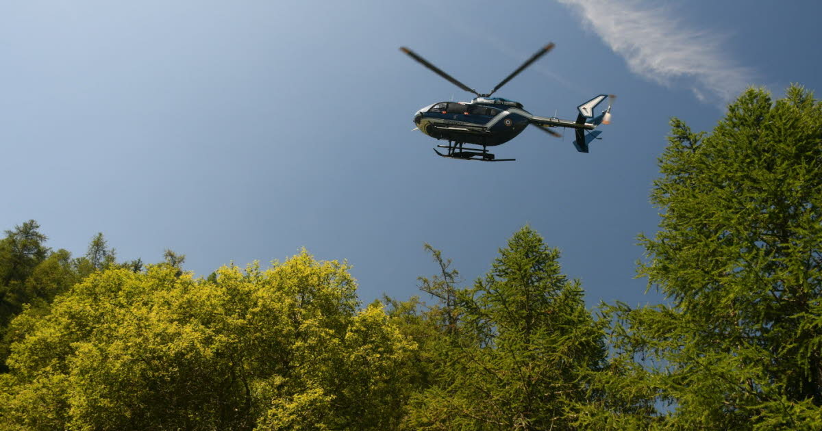 Savoie. Une vététiste tombée à Courchevel transportée à Grenoble par le PGHM de Modane