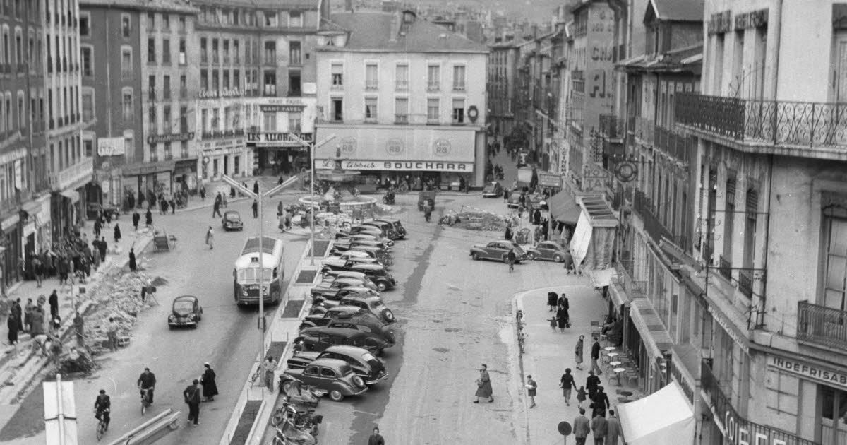 Le Dauphiné Libéré a 80 ans . Comment la métropole de Grenoble a changé de 1945 à nos jours