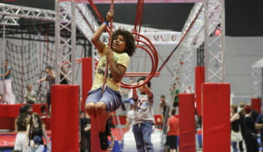 Foire européenne de Strasbourg 2025. Les parcours « Ultimate Ninja » séduisent grands et surtout petits