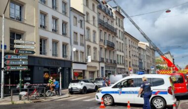 la rue Saint-Dizier bloquée à la circulation