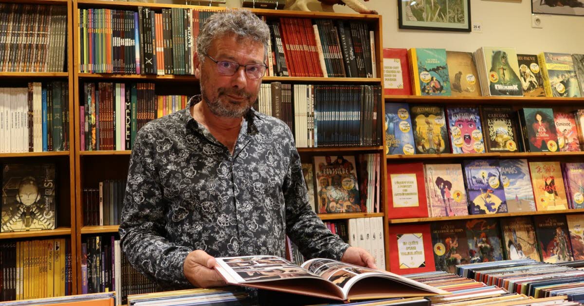 Grenoble. De la capitale des Alpes à Saint-Malo, Momie vend des BD depuis 40 ans