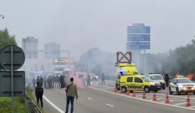 premiers blocages sur la M35 à Strasbourg et à l'UHA, suivez la mobilisation dans notre région