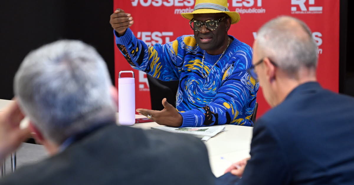 Nancy. Alain Mabanckou prend les rênes de la rédaction de L'Est Républicain le temps d'une journée