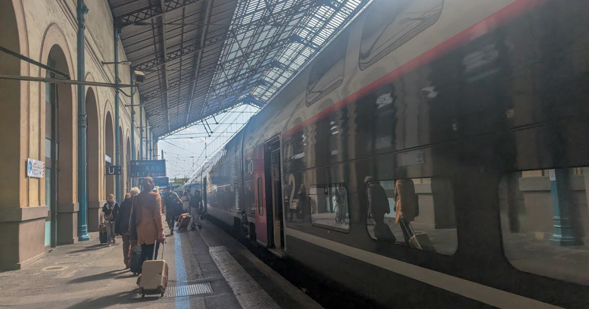 la circulation des TGV perturbée sur l'axe Paris-Lyon