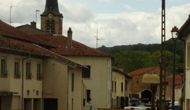 Fléville-devant-Nancy. Travaux sur le pont du canal
