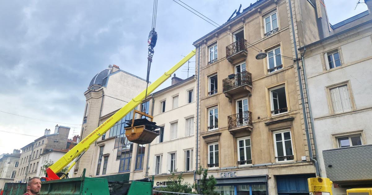 le temps de la sécurisation et du déblai pour les sapeurs-pompiers