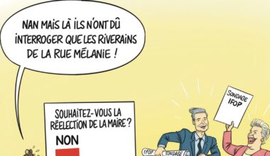 Strasbourg. Le dessin de la semaine de Yannick Lefrançois : cachez ce sondage...