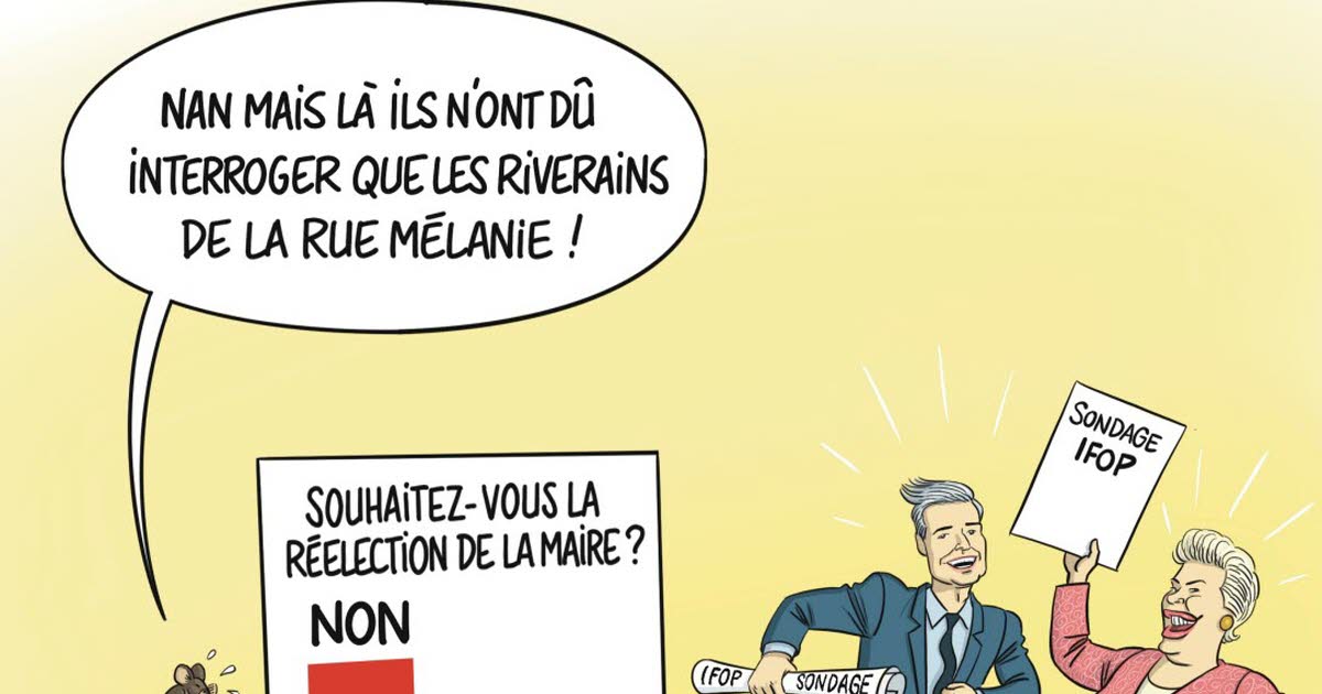 Strasbourg. Le dessin de la semaine de Yannick Lefrançois : cachez ce sondage...