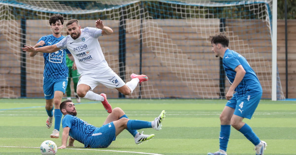 Photos. Rien n'a été facile pour le CA Pontarlier face au FC Grand Besançon