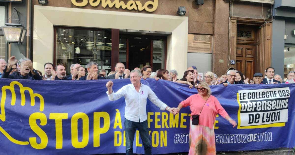 Lyon. Devant la charcuterie Bonnard, un cri d’alarme entonné par la droite pour « sauver » les petits commerces en Presqu’île