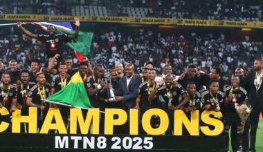 Abdes Ouaddou remporte la Coupe d’Afrique du Sud avec les Orlando Pirates