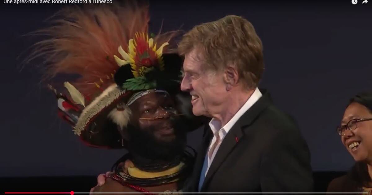quand Robert Redford rencontrait le plus grenoblois des chefs papous