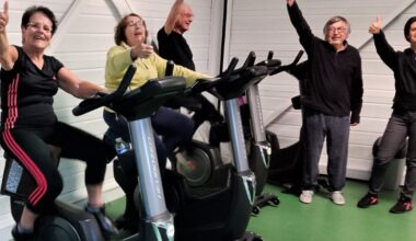le sport cardio a repris