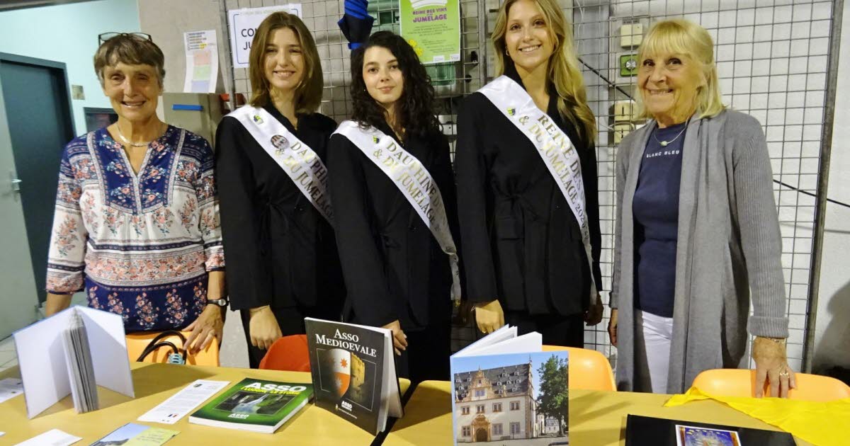 Saint-Péray. Premier voyage en Allemagne pour la reine des Vins et du jumelage et ses dauphines