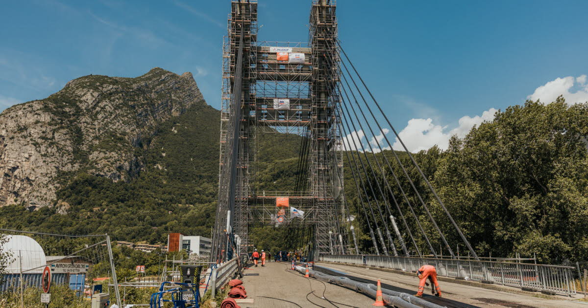 Grenoble. Le pont d’Oxford va rouvrir en journée à partir de ce lundi