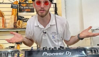 ce DJ va mixer dans une boulangerie au nord de Lyon ce vendredi