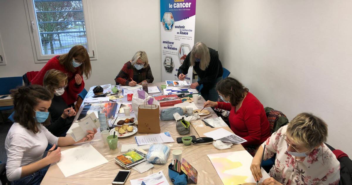 à la découverte de l’art-thérapie à la clinique de la Toussaint