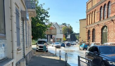 Saint-Chamond. Une canalisation d’eau saute à Novaciéries, la route inondée