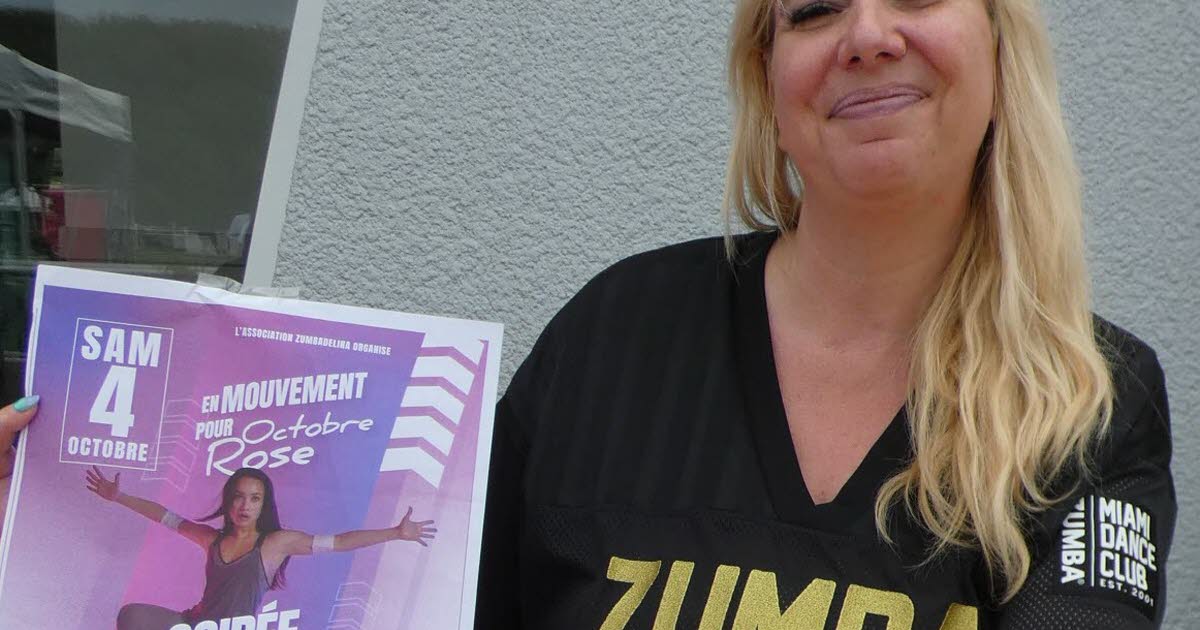 soirée zumba rose pour Octobre rose