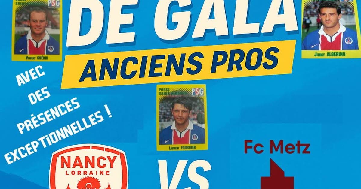 Football. Les anciens de l’AS Nancy Lorraine et du FC Metz se retrouvent samedi à Dombasle pour un derby de bienfaisance