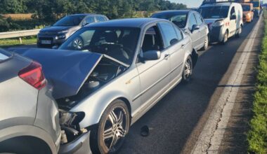 deux accidents au nord de Colmar et près de 25 km de bouchons