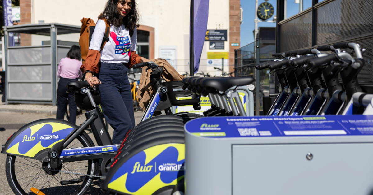 Grand Est. Le nouveau service régional Vélo Fluo se déploie dans les gares