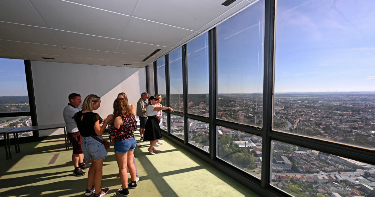portes ouvertes de la Tour panoramique avant sa démolition