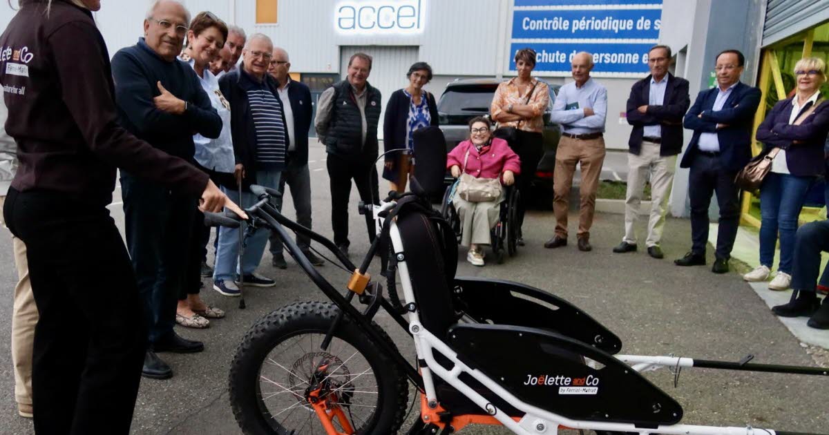 Saint-Chamond. L’achat d’une joëlette, le nouveau projet du Rotary club
