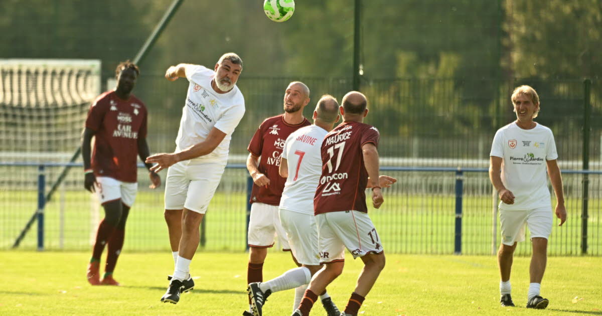 Photos. Les anciens de l'AS Nancy Lorraine et ceux du FC Metz se sont retrouvés pour la bonne cause